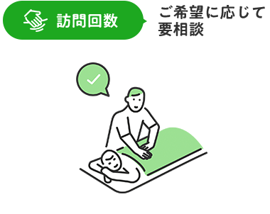 訪問時間 ご希望に応じて要相談